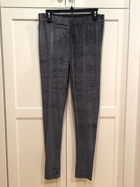 Conceited. Gray Velour Leggings Size 1X-2X
